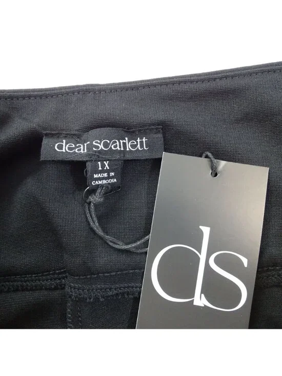 Dear Scarlett Magic Skinny Legging Pants Black Women Size 1X Stretch Casual NEW - Picture 4 of 12
